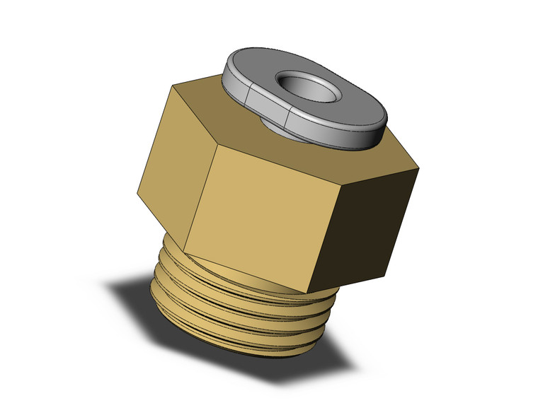 SMC KQ2H23-01AP1 Fitting, Male Connector Pack of 10