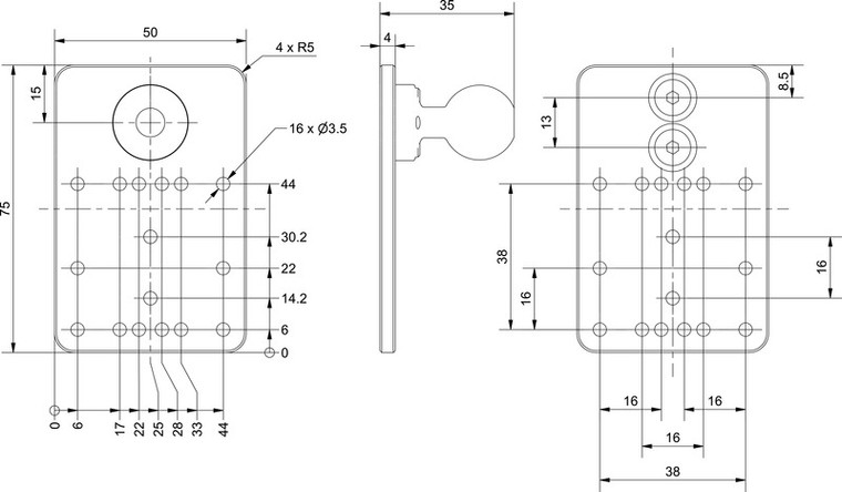 BTK IVS 1048 Mounting device