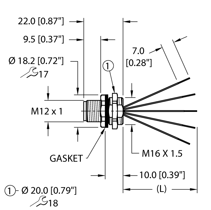 Turck EFSVM-B5.5GD.2-0.2 ID# 200003515