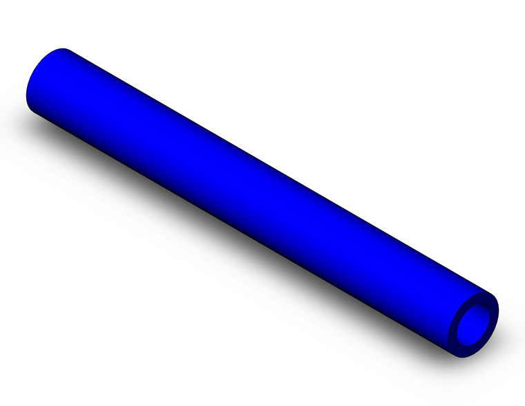 SMC TPS1208BU-20 Tubing, Clean Polyolefin, Soft
