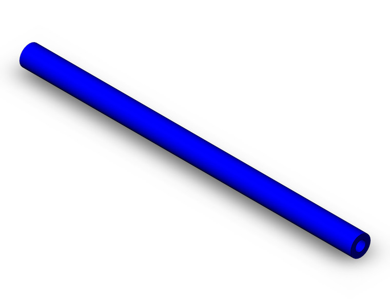 SMC TRS0603BU-100 tubing, flame resistant trs, trb, trbu tubing, flame resistant