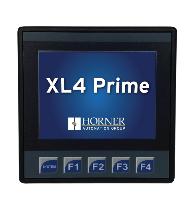 Horner Automation HE-XPC1E3-442 XL4 Prime OCS Controller, 3.5", 12 DC in, 12 DC out, 2 AI, Enhanced IEC