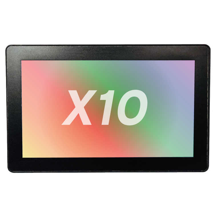Horner Automation HE-X10A-441 X10 Controller 10", 12 DC In, 12 DC Out, 4 Analog In (mA/RTD), 2 Analog Out (mA), WebMI License unlimited preloaded