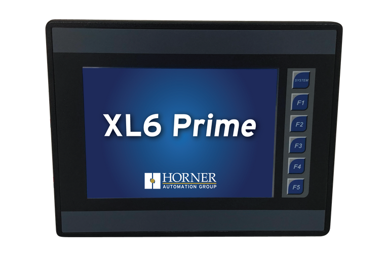 Horner Automation HE-XPL1E4-44 XL6 Prime OCS Controller, 5.7", 24 DC in, 16 DC out, 2 AI, J1939
