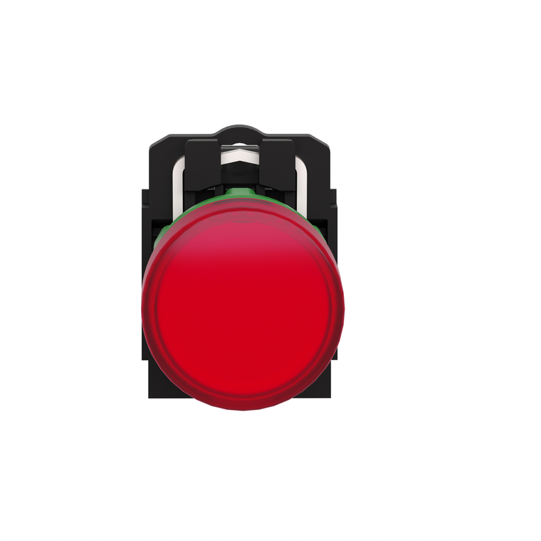 Schneider Electric XB5AVB4 Pilot Light, Complete, 24V, Red