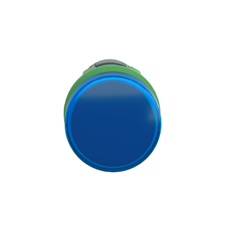 Schneider Electric XB5EVB6 Monolithic Led Pilot Light, Blue, 24V