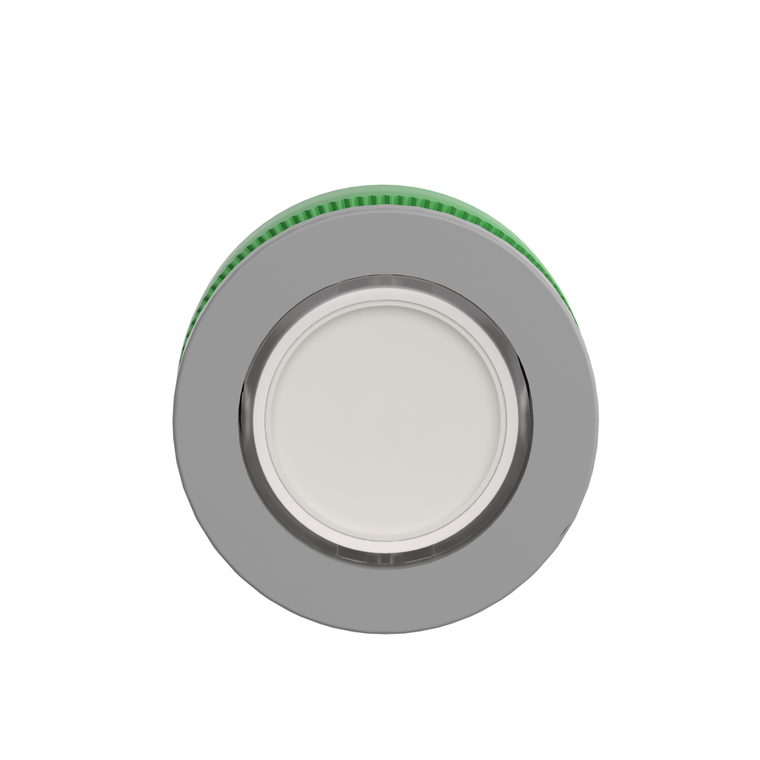 Schneider Electric ZB5FW313C0 Flsmntd White Cap Illum Pb Head-Int Led