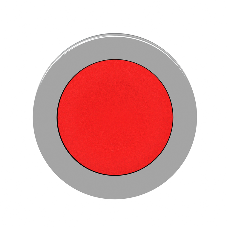 Schneider Electric ZB4FA4 Flush Red Caps Pb Head