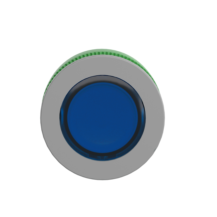 Schneider Electric ZB5FV063C0 Flsmntd Blue Pilotlight Head-Int Led