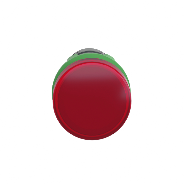 Schneider Electric XB5EVG4 Monolithic Led Pilot Light, Red, 110V