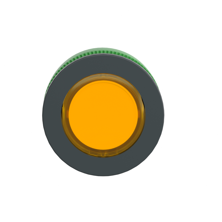 Schneider Electric ZB5FA58 Flush Mounted Yellow Flush Caps Pushbutt