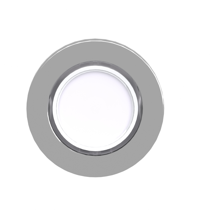 Schneider Electric ZB4FW313 Flush Wh Projecting Caps Ill Pb Head Led