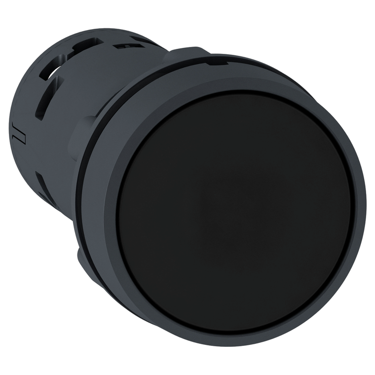 Schneider Electric XB7NA23 Pb - Spring Rtn, Black - 2No Pack of 10
