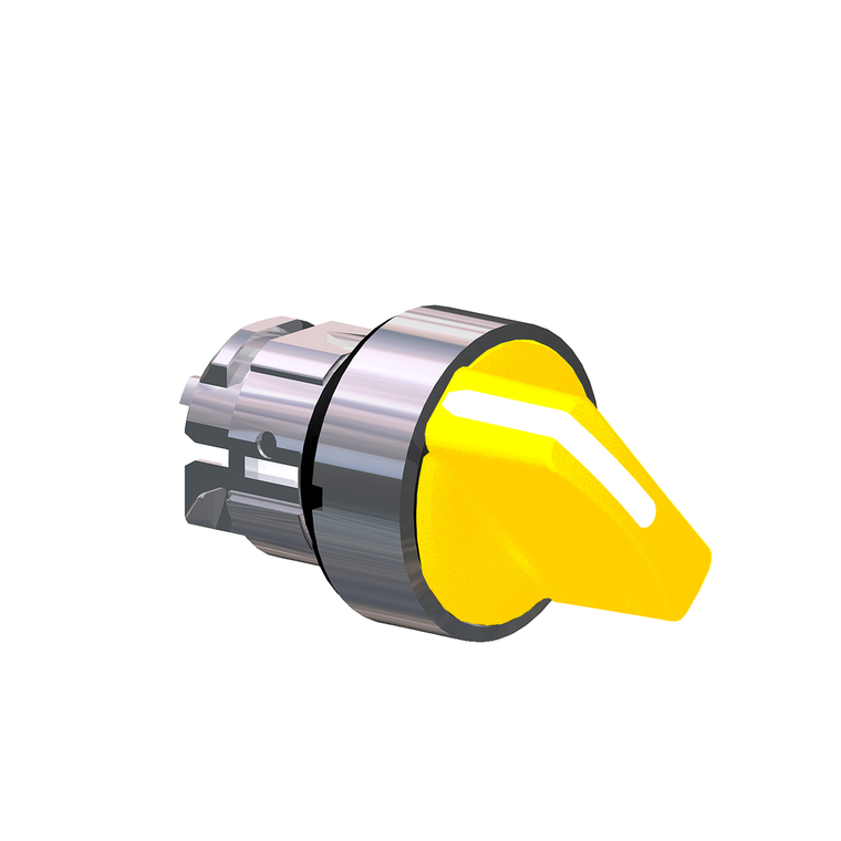 Schneider Electric ZB4BD205 Amber Selector Head