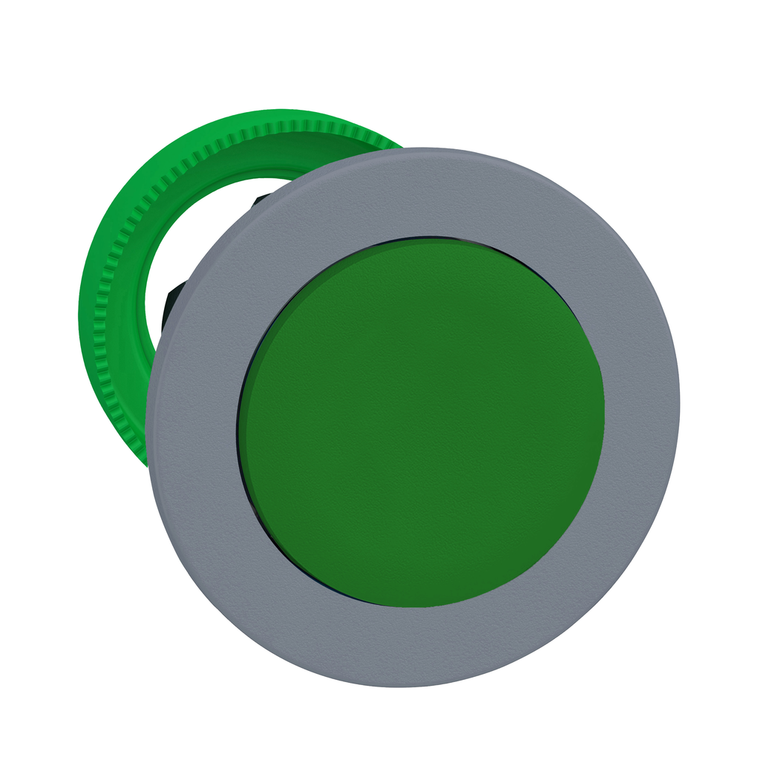 Schneider Electric ZB5FL3C0 Flush Mounted Green Projecting Pb Head