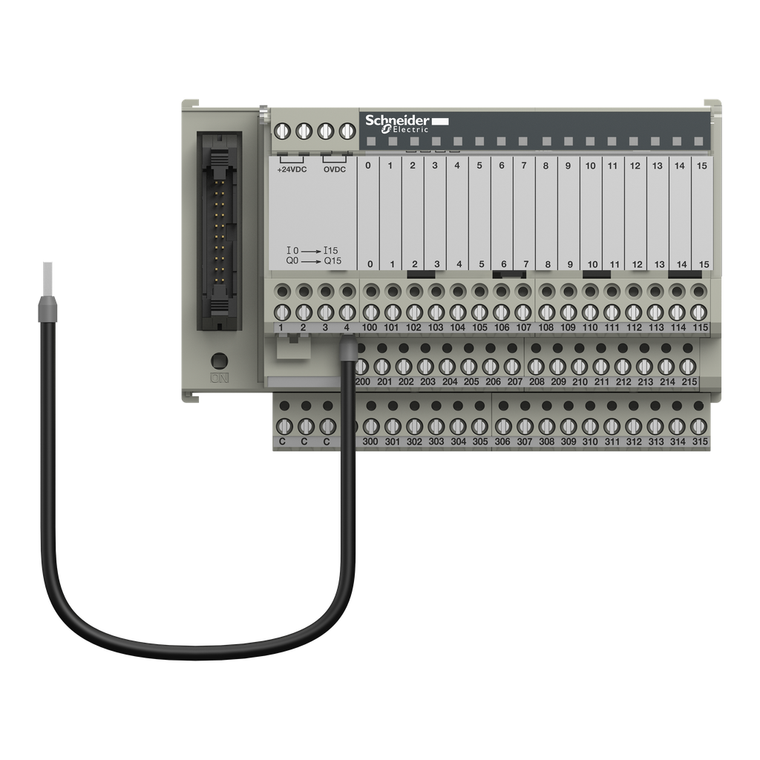 Schneider Electric ABE7H16R31 Wir Bas 16Io Led 3B/3Leve