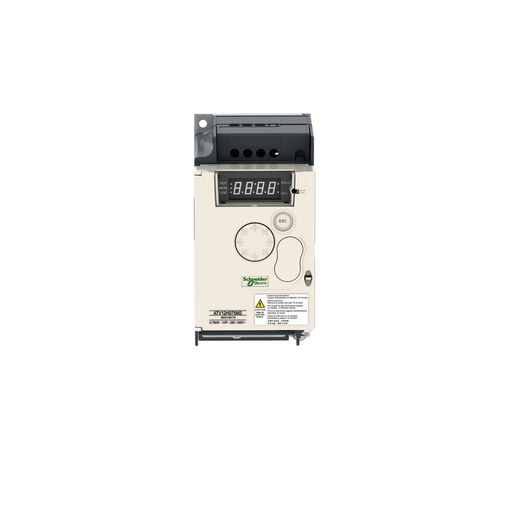 Schneider Electric ATV12H075M3 Atv12 0.75Kw 240V 3Ph Heat Sink T