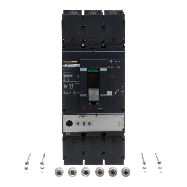 Schneider Electric LDL36400U31X Molded Case Circuit Breaker 600V 400A
