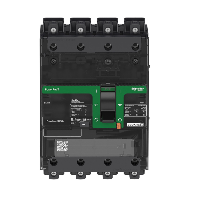 Schneider Electric BDL46015LU Molded Case Circuit Brkr 600Y/347V 15A