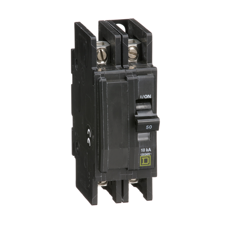Schneider Electric QOU250B Miniature Circuit Breaker 120/240V 50A Pack of 20