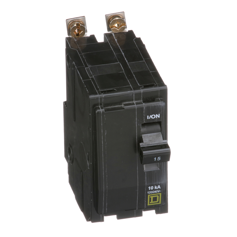 Schneider Electric QOB215VHFT Miniature Circuit Breaker 240V 15A