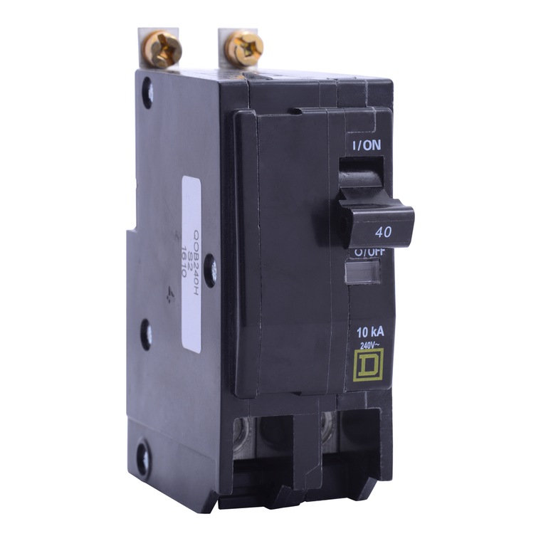Schneider Electric QOB240H Miniature Circuit Breaker 240V 40A