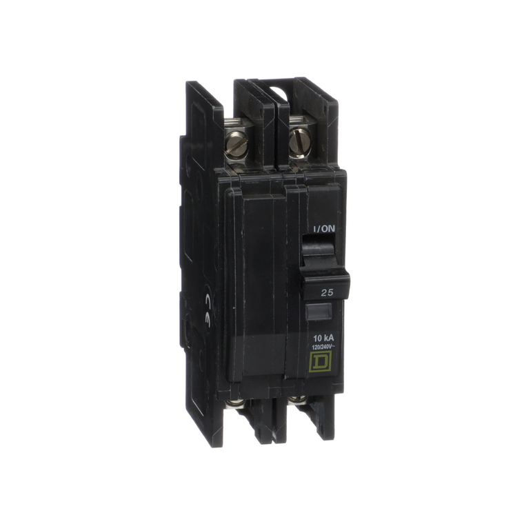 Schneider Electric QOU225B Miniature Circuit Breaker 120/240V 25A Pack of 20