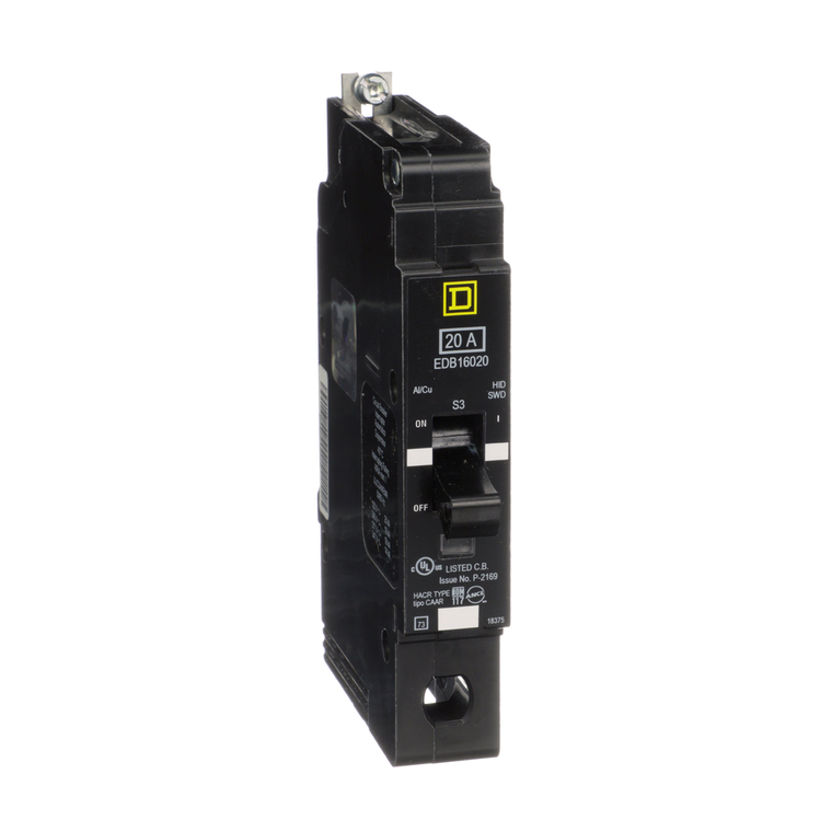 Schneider Electric EDB16020 Miniature Circuit Breaker 600V 20A