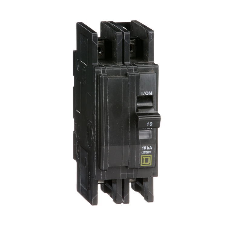 Schneider Electric QOU2105283 Miniature Circuit Breaker 120/240V 10A