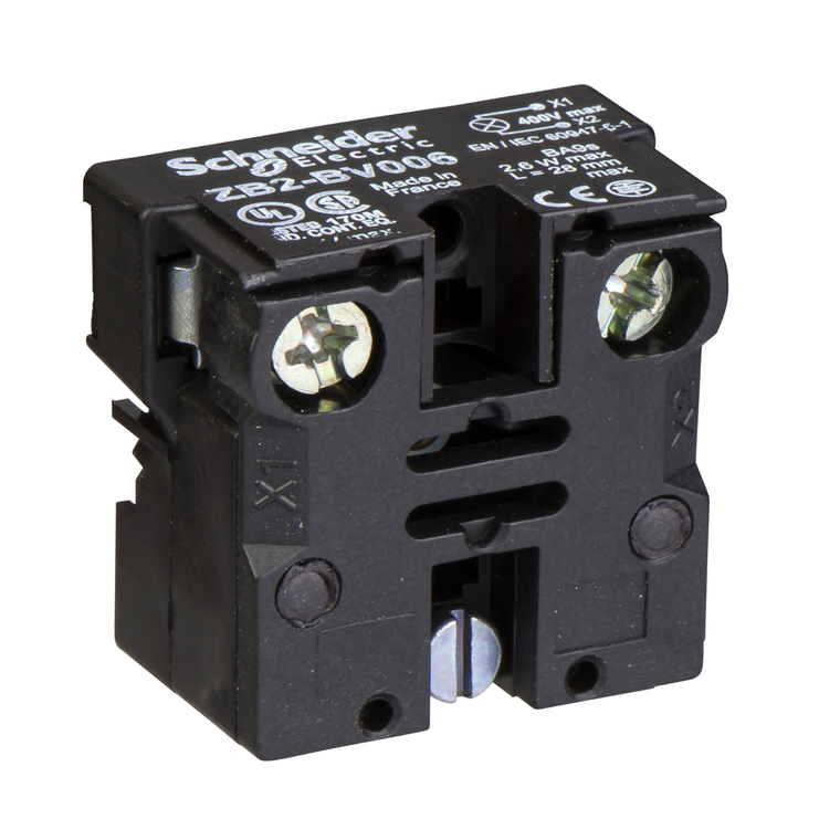 Schneider Electric ZB2BV006 Pilot Light Body