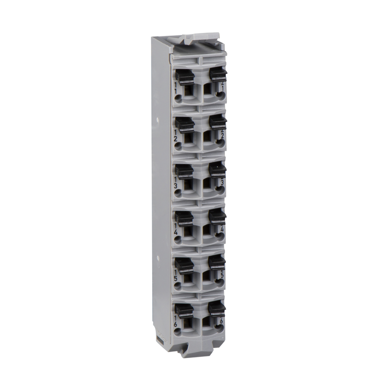 Schneider Electric TM5ACTB12PS Terminal Block-12Pin-24Vdc Grey