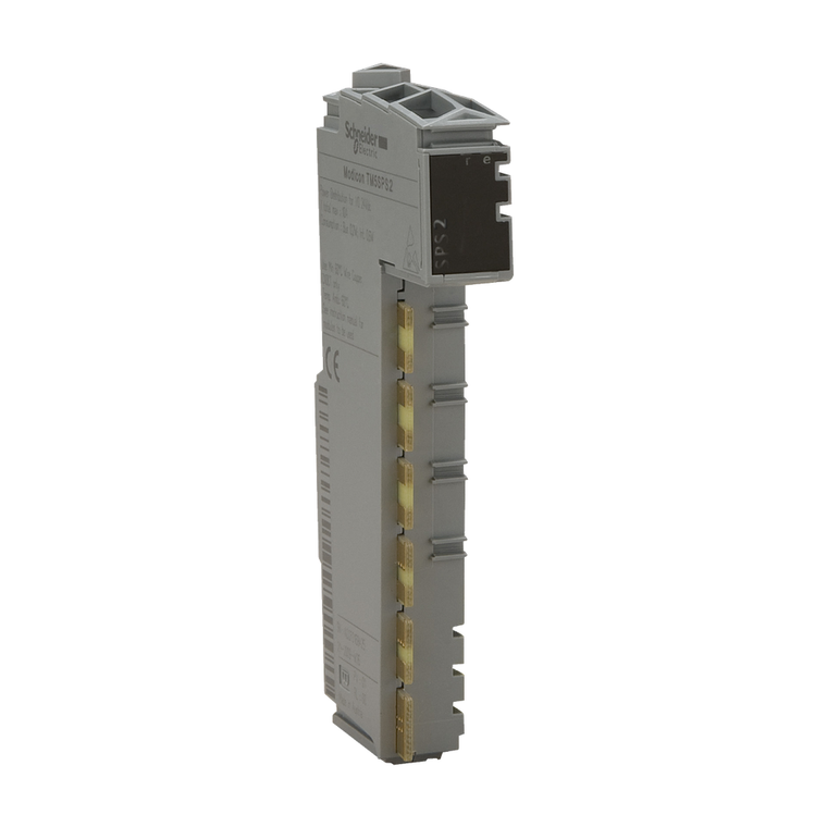 Schneider Electric TM5SPS2 Mod. Pwr Distrib. 24Vdc/Bus Ps Grey