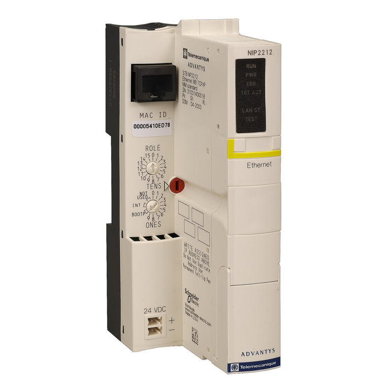 Schneider Electric STBNIP2212 Ethernet Mb Tcp/Ip Nim Std