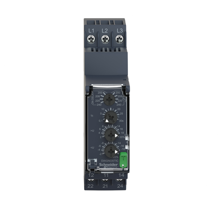 Schneider Electric RM22TR31 3 Phase Voltage Control Relay Rm22-Tr -