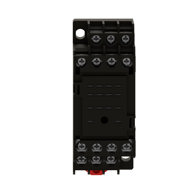 Schneider Electric RXZE1M4C Simple Socket 29Mm / Mixed Terminations Pack of 10