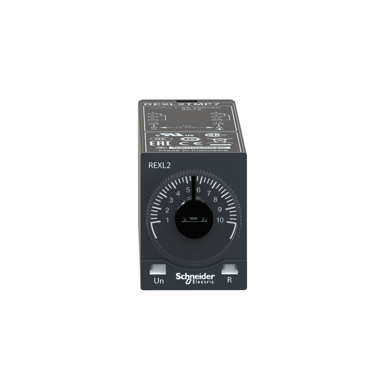 Schneider Electric REXL2TMB7 Mini Plug-In Timer 2C/O 24Vac