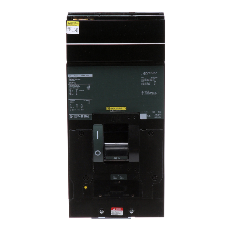 Schneider Electric LH36400 Molded Case Circuit Breaker 600V 400A