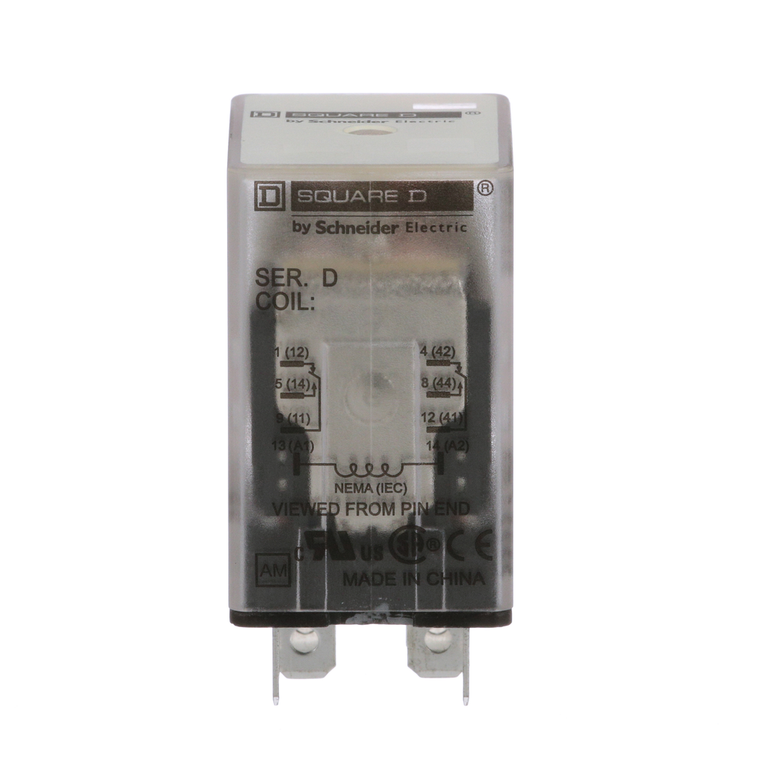 Schneider Electric 8501RSD42V53 Relay240Vac15Amptyper+Options