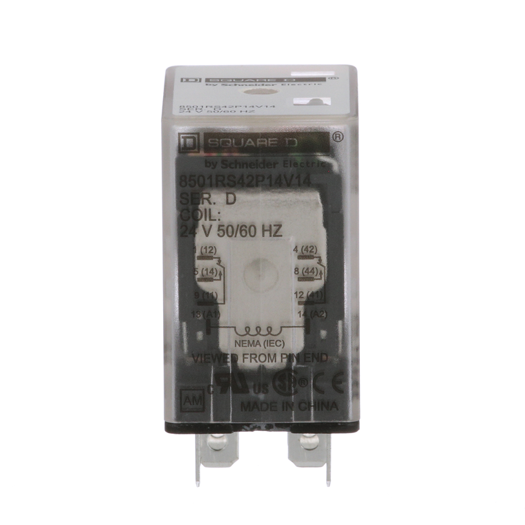 Schneider Electric 8501RS42P14V14 Relay240Vac15Amptyper+Options