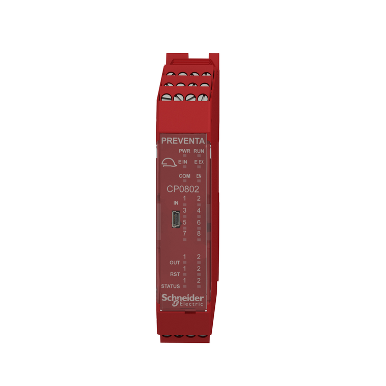 Schneider Electric XPSMCMCP0802 Controller 8 Input 2 Output Screw Term