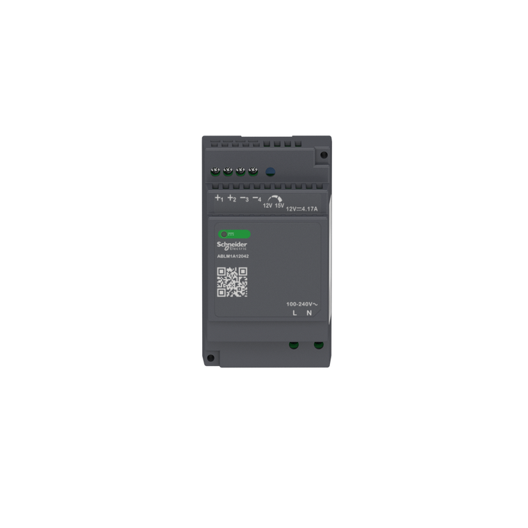 Schneider Electric ABLM1A12042 Power Supply 12V 4.2A Modular