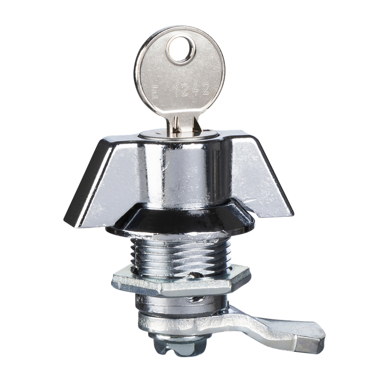 Schneider Electric NSYCL1242ECSX Chrom. Lock Handle 1242E