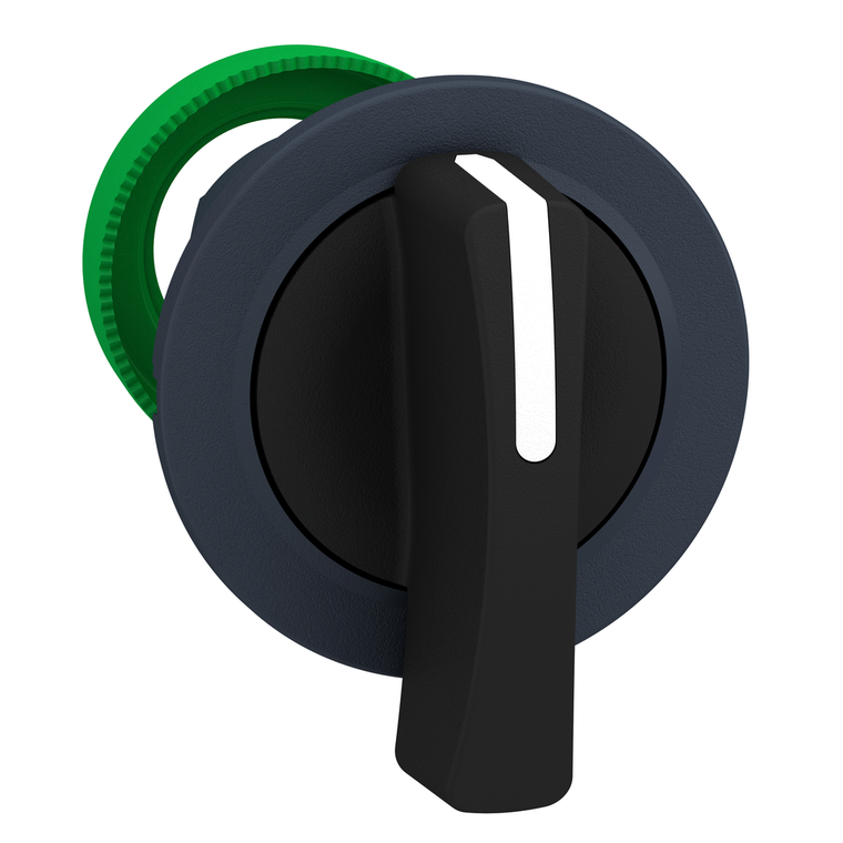 Schneider Electric ZB5FJ2 Flush Mounted Black Selector Switch Head