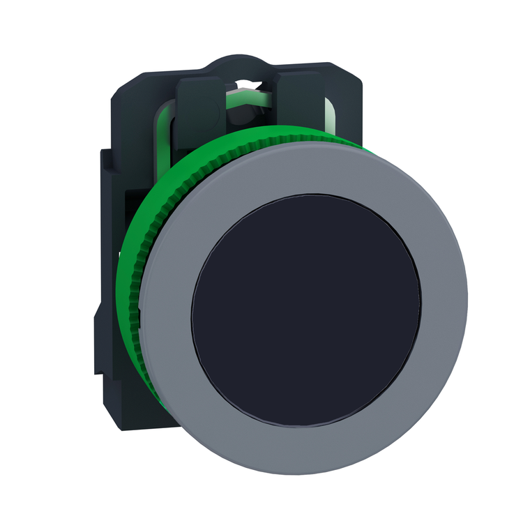 Schneider Electric XB5FA21C0 Flush Bk Flush Cap Pb 1No Screw Clamp