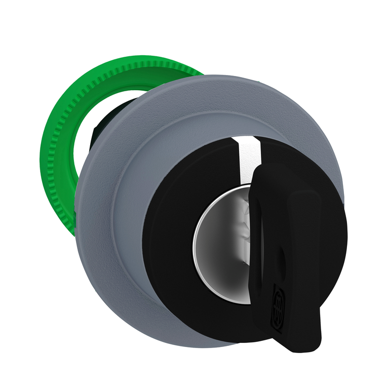 Schneider Electric ZB5FG7C0 Flmnt Sel Sw Head Key 455 3Pos Ret Cen