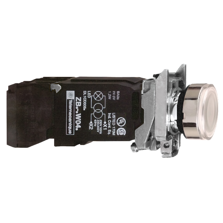 Schneider Electric XB4BW3135 Illuminated Pushbutton