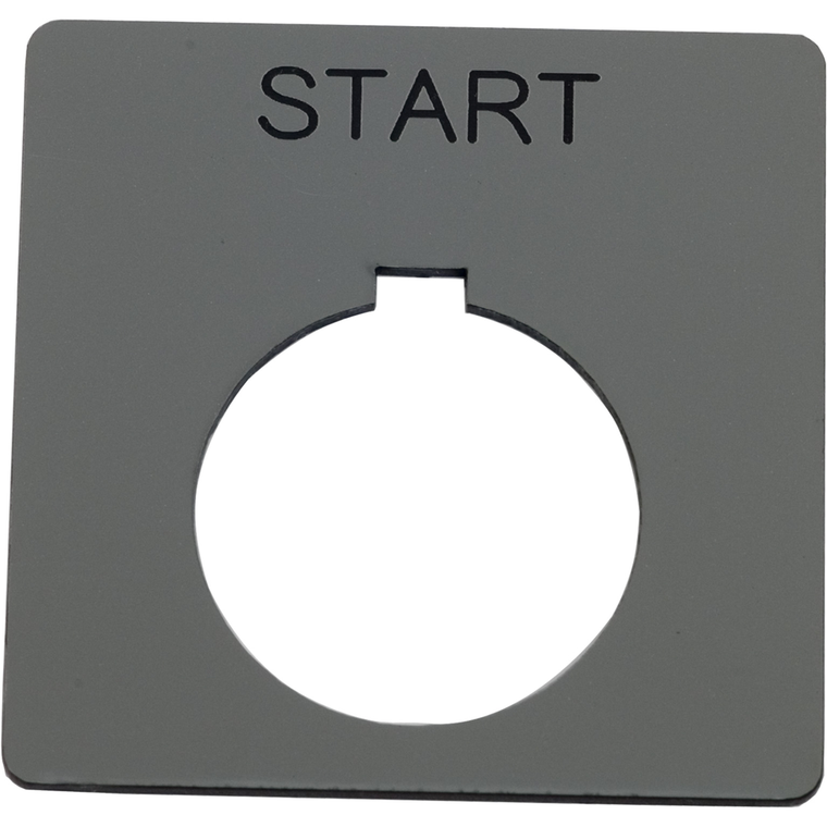 Schneider Electric 9001KN101SP Push Button Legend Plate 30Mm T-K