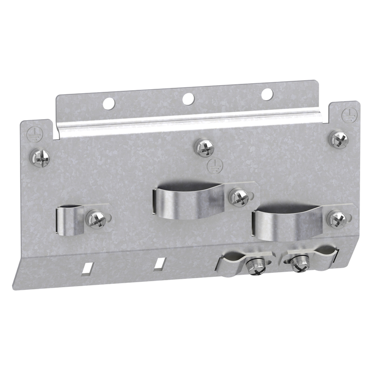 Schneider Electric VW3A9532 Emc Plate Size4 Metal Plate Pack of 8
