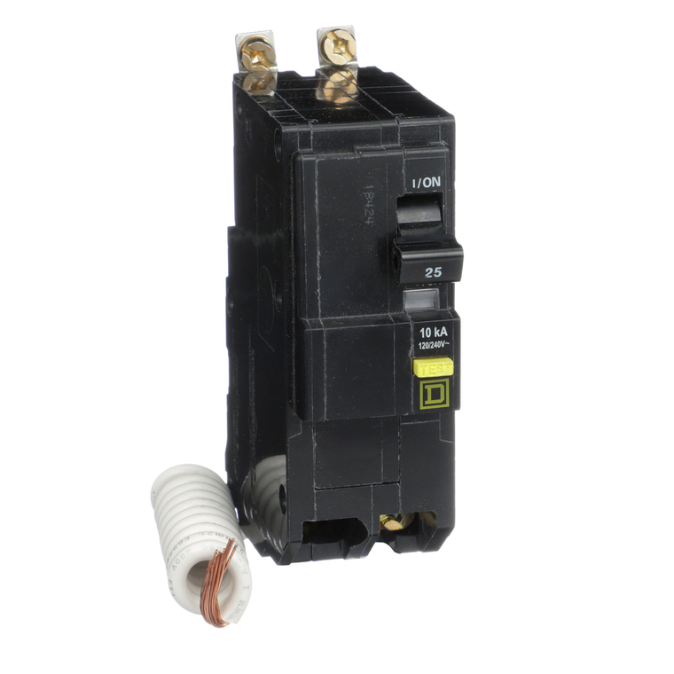 Schneider Electric QOB225GFI Miniature Circuit Breaker 120/240V 25A
