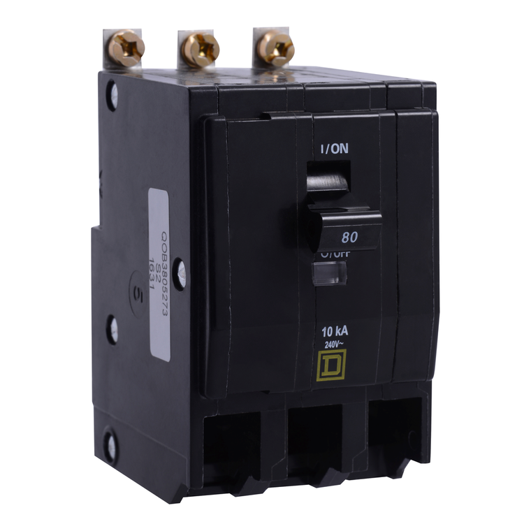 Schneider Electric QOB3905273 Miniature Circuit Breaker 240V 90A